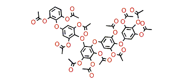 Deshydroxypentafuhalol dodecaacetate